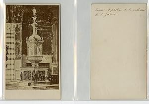 Italie, Sienne Le baptistère San Giovanni