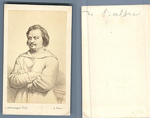 J. Deplanque à Paris, Honoré de Balzac, écrivain français