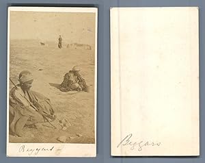 North Africa. Beggers, ca.1870