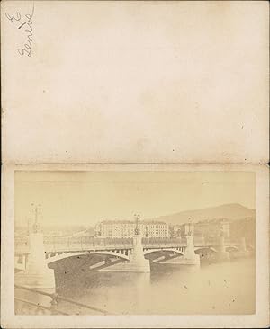 Suisse, pont de Genève