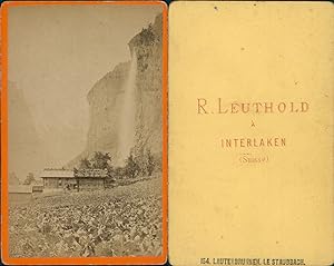 Leuthold, Suisse, Lauterbrunnen, chutes du Staubbach
