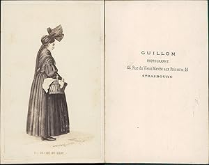 Guillon, Strasbourg, costumes d'après dessin, Duché de Bade