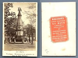 M. M. Couvée, Pays-Bas, La Haye Le monument à la mémoire du duc de Saxe Weimar