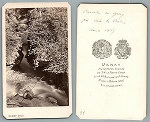 Aix les Bains, cascade de Grésy, par Demay