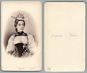 Suter, Thun, femme de Bern costume