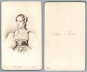 Suter, Thun, femme d'Appenzell costume