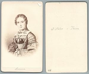 Suter, Thun, femme de Lucerne costume