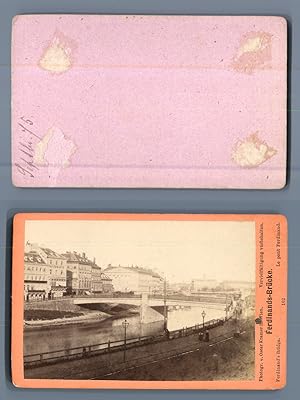 O. Kramer, Autriche Vienne Le pont Ferdinand