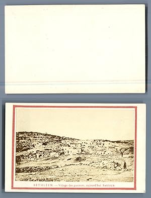 Palestine, Bethléem, Village des pasteurs, aujourd'hui BASTOUR