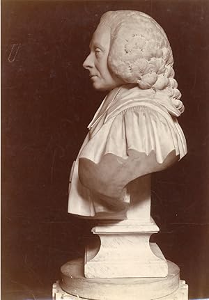 France, Montpellier, Musée Fabre, Statue du Marquis de Miromesnil par Jean-Antoine Houdon (1741?1...