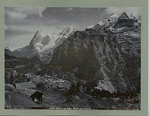 Suisse, Murren mit Eiger, Monch und Jungfrau
