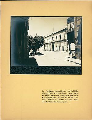Enrique Cervantes, Mexico, Antiguas Casas Reales y de Cabildo ahora Palacio Municipal