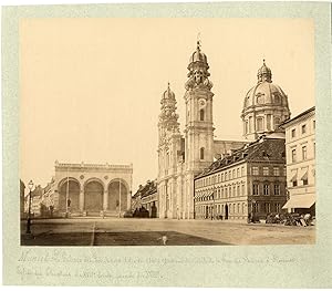 Allemagne, Munich, Eglise des Théatins (Theatinerkirche)