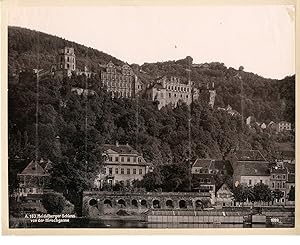 Allemagne, Heidelberger Schloss von der Hirschgasse