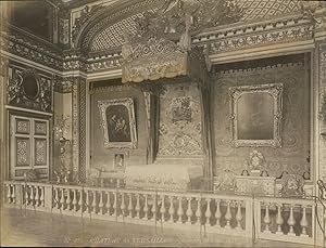 X. Phot. France, château de Versailles, chambre de Louis XIV