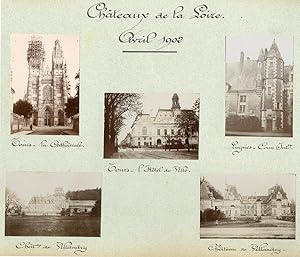 France, Châteaux de la Loire - Tours, Luynes et Château de Villandry1902