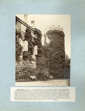 France, Château de Beaulieu à Morancé (Rhône)