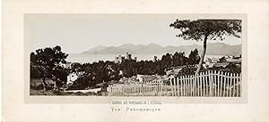 France, Cannes. Vue panoramique des montagnes de l'Esterel