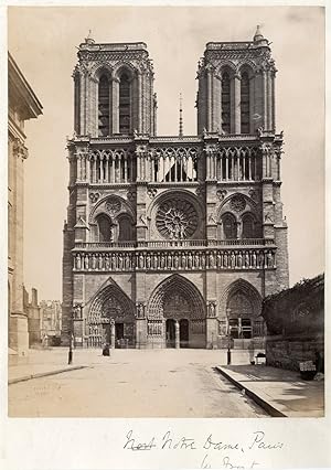 Frith Series. Paris, Notre Dame, ca. 1875