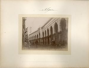 Algérie, Alger. Mosquée Djama Djedid, rue de la Marine ca. 1900