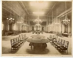 Monaco, Monte Carlo, salle moresque, tables de jeu