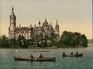 Schwerin i/M. Grossherzogliches Schloss, Südostseite.