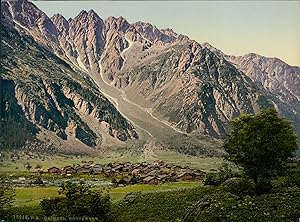 Berner Oberland. Grimselstrasse. Guttannen.