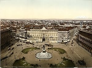 Milano. Panorama preso dal Duomo.