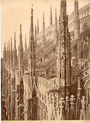 Italie, Milano, dettaglio della cattedrale