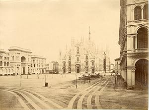 Italie, Milano, piazza del duomo