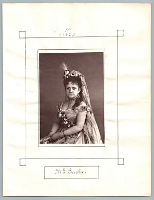 France, Paris, Opéra Comique, Mlle Priola