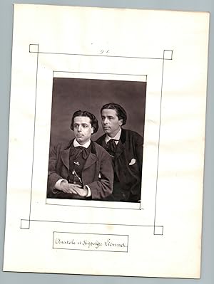 France, Théâtre Concerts et Salons, Frères Anatole et Hippolyte Lionnet