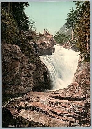 Pyrénées. Cauterets, Cascade du Cérisey