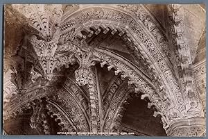 G.W.W., UK, Details of Roof of Lady Chapel, Rosslyn Chapel