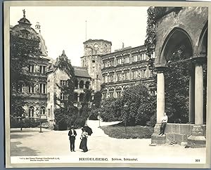 Allemagne, Heidelberg, Schloss, Schlosshof