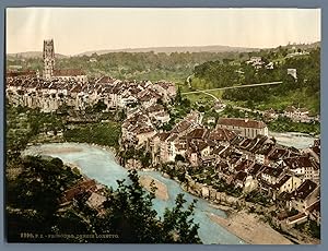 Fribourg. Vue depuis Loretto.