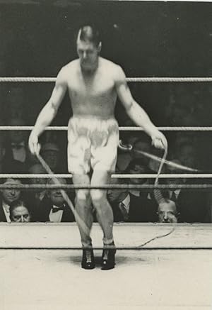 Georges Carpentier training