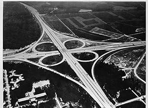 Alemania, vista de una autopista de Francfort