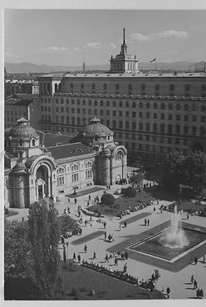 Bulgaria, Sofia, the Baths and the new center