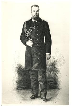 Grand Duc Alexis, grand amiral de la flotte russe, 1891