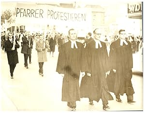 Allemagne, manifestation contre la guerre au Vietnam, octobre 1966