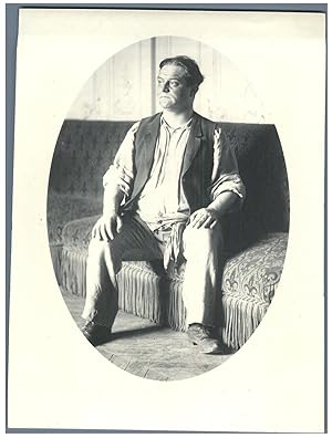 H. Blancard, France, Portrait de Mr. Décori dans "Le Chemineau"