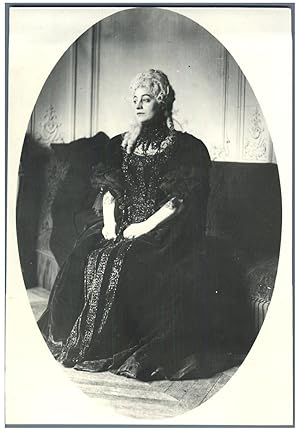 H. Blancard, France, Portrait de Melle. Odette de Fahl