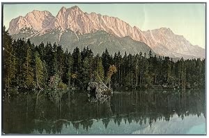 Badersee und Zugspitze.