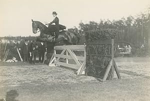 Franck, Francfort, Saut d'obstacle, 1890