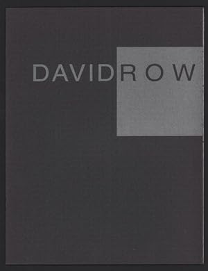 Seller image for David Row for sale by Ken Sanders Rare Books, ABAA