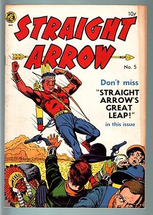 STRAIGHT ARROW #5-1950-WESTERN-COMIC-GOLDEN AGE VG/FN