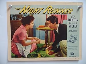 NIGHT RUNNER-1957-RAY DANTON-FILM-NOIR VG