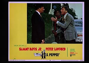 Image du vendeur pour SALT AND PEPPER-SAMMY DAVIS JR.-P. LAWFORDLOBBY CARD VF mis en vente par DTA Collectibles