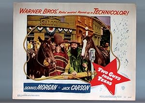 TWO GUYS FROM TEXAS-1948-FAKE BEARDS-LOBBY CARD VF/NM